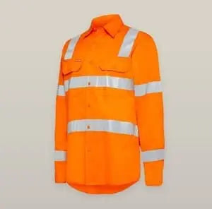 Hard Yakka Women's Taped Hi Vis Core Shirt Y08421 Hard Yakka